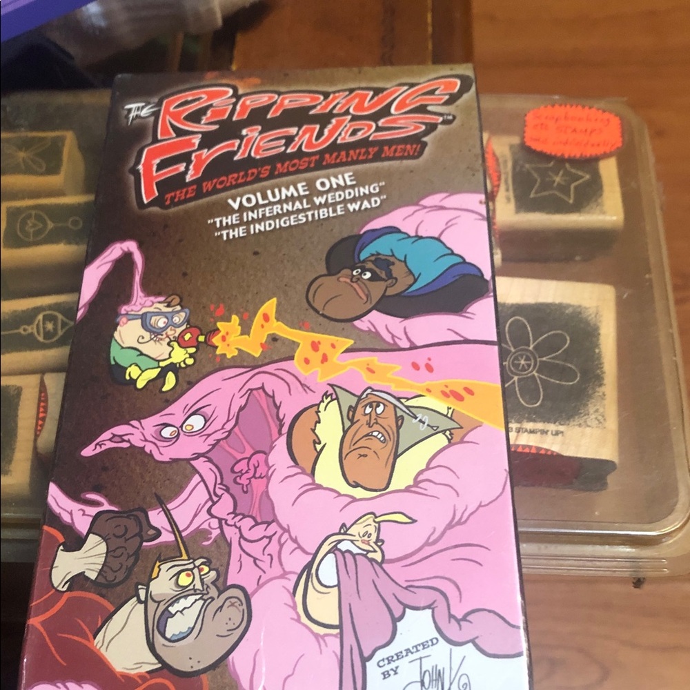 The Ripping Friends Volume One DVD - Pink Cover Art